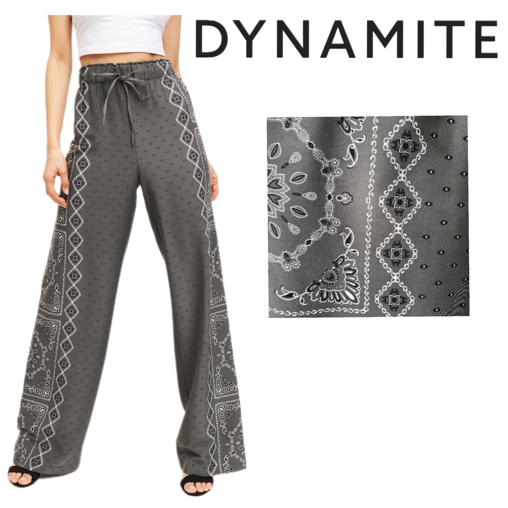 💙 Paisley Wide-Leg Pants